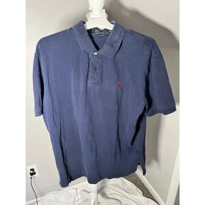 Polo Ralph Lauren vinatge Blue Polo Shirt Size XL‎